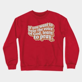 Learn Crewneck Sweatshirt